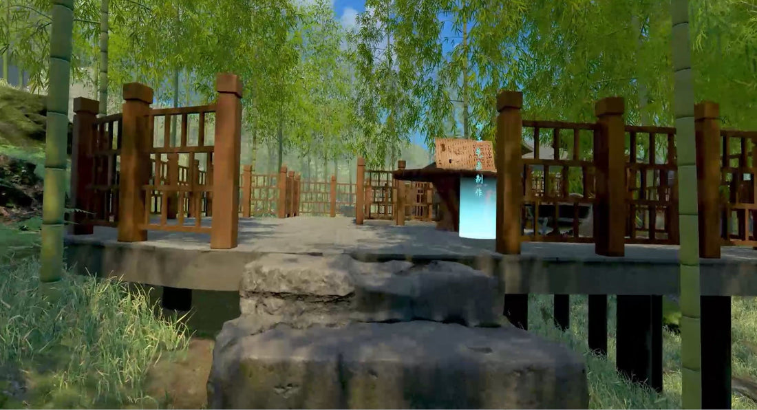 竹径-竹工艺 VR中国非遗文化