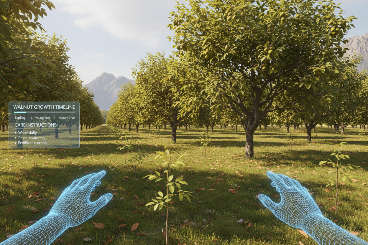 VR核桃种植实践