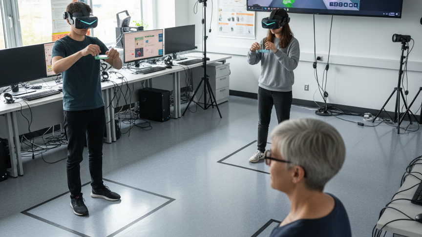 多人VR教学场景