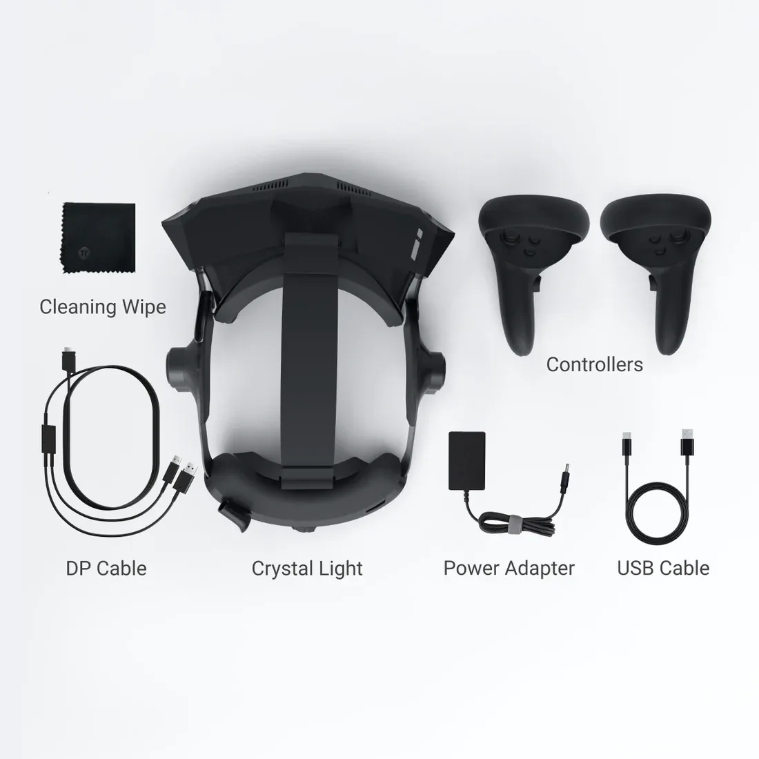 Pimax Crystal Light Enterprise package contents