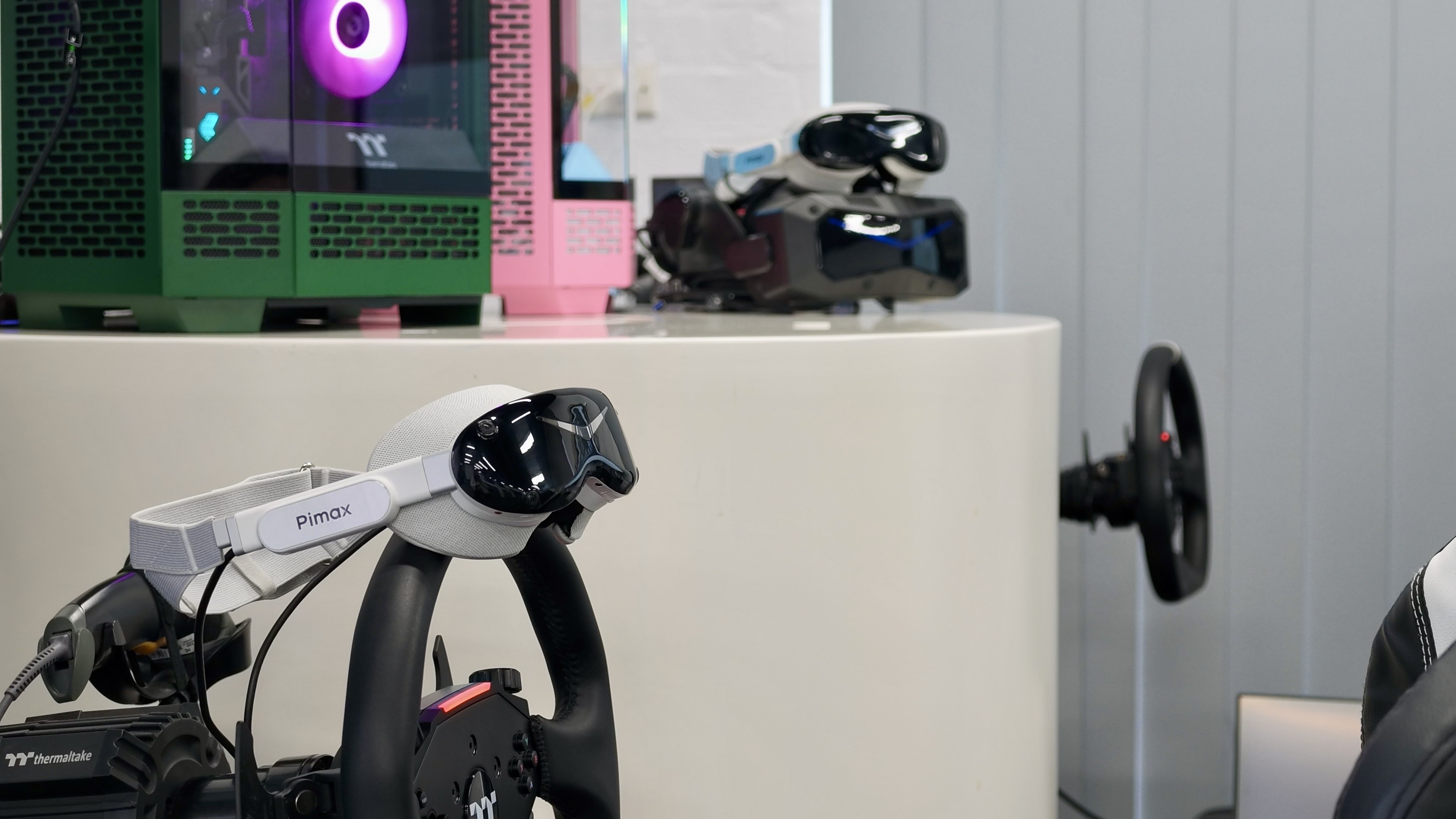 Pimax Dream Air and PC setup for mobile enterprise demonstrations