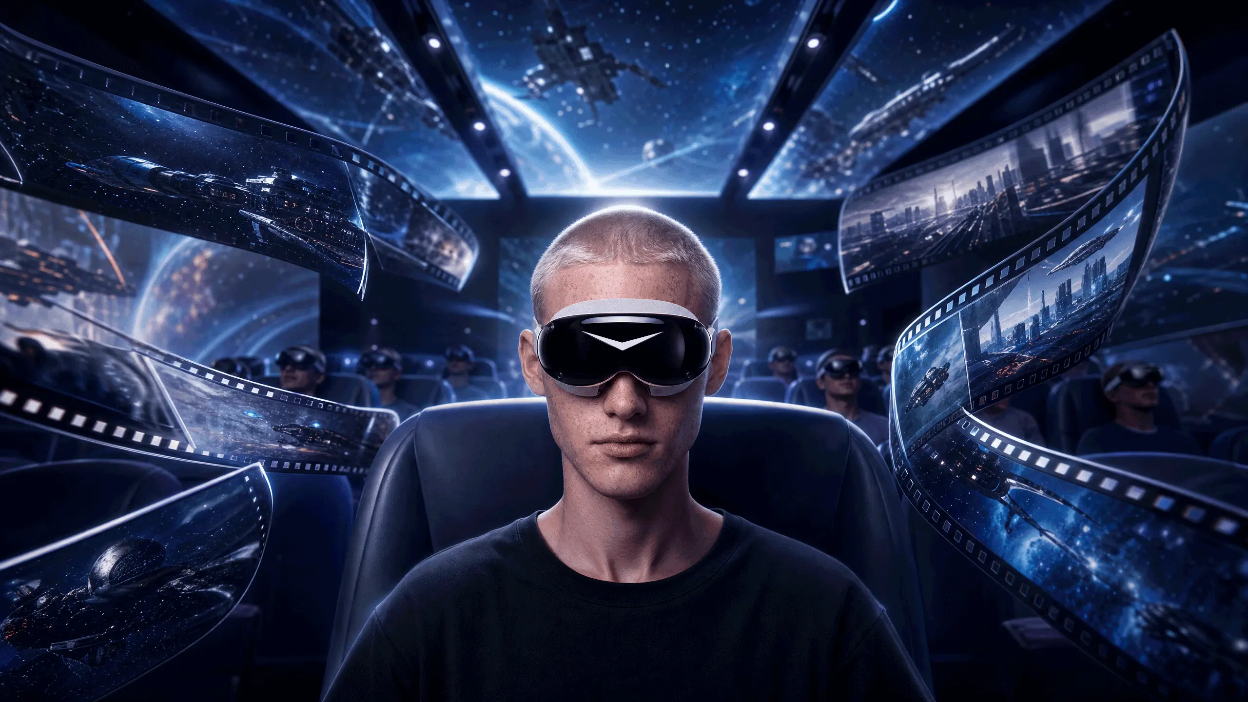 XR cinema immersive film experience with Pimax Business