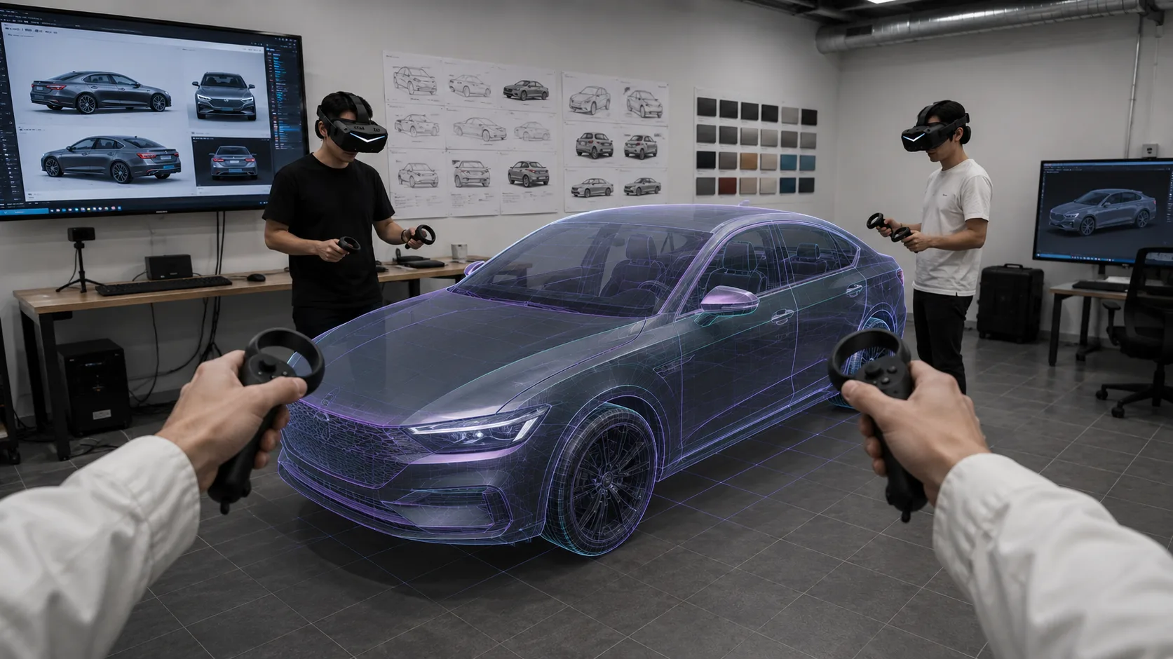 Volkswagen Audi VR Automotive Model Review Project