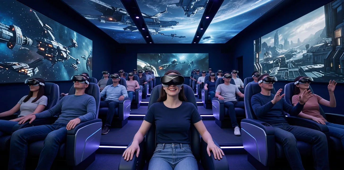 Immersive entertainment and LBE venue experience