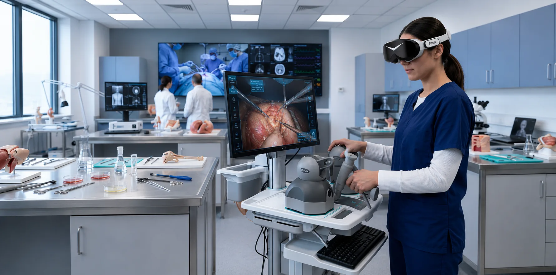Healthcare and life sciences XR environment